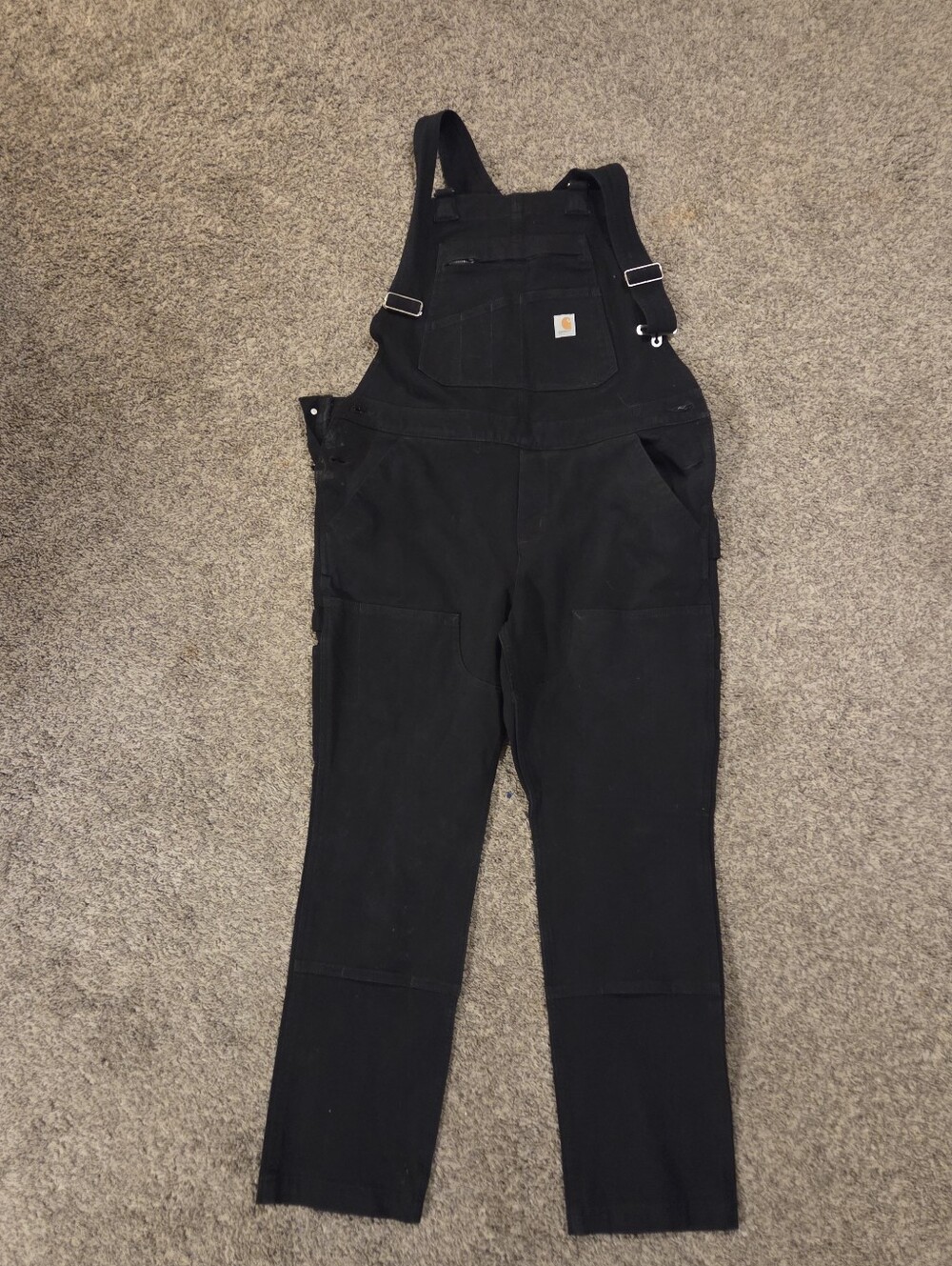 Carhartt Women's Black Duck Bib Overalls